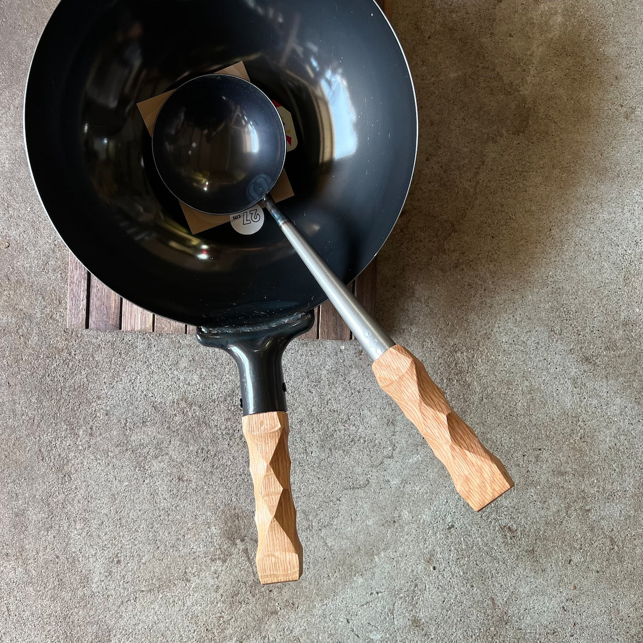 KAKUMARUおたま&中華鍋 セット