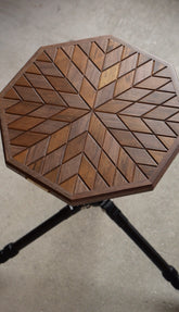 Octagon Plate(ウォールナット×オバンコール)
