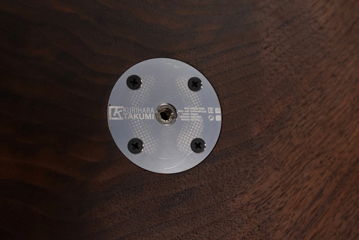 オクタゴン ソリッド リミテッド with アシノプレート / ウォールナット (Octagon Solid / Walnut)