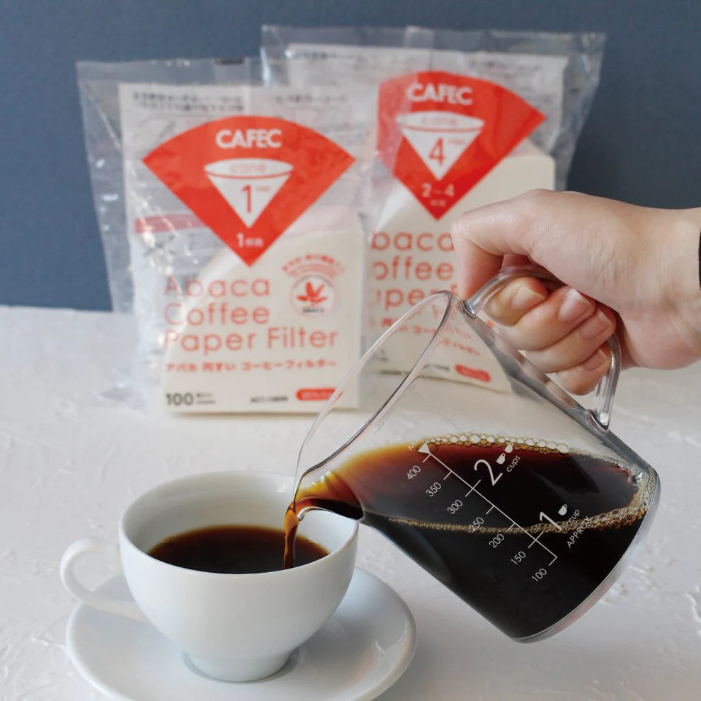 アバカ 円すいコーヒーフィルター 100枚入り1杯用