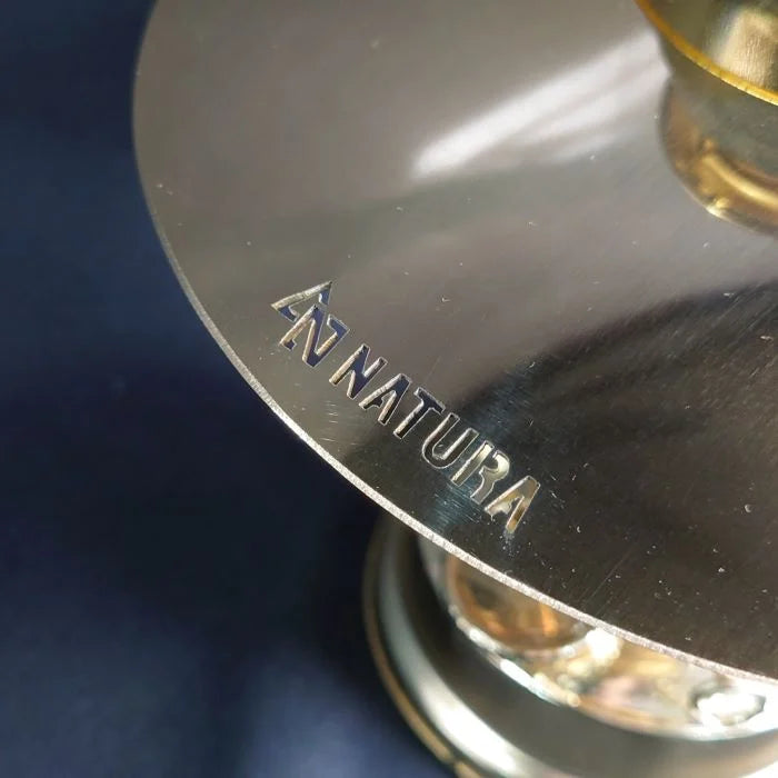 金メッキ小型オイルランタン&真鍮ランタンシェード【色付きホヤ付き】