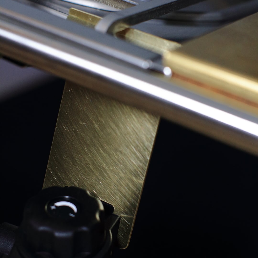 RL Gas Cylinder Holder stainless :フラットバーナー用 ステンレス製器具栓ホルダー(ロング)