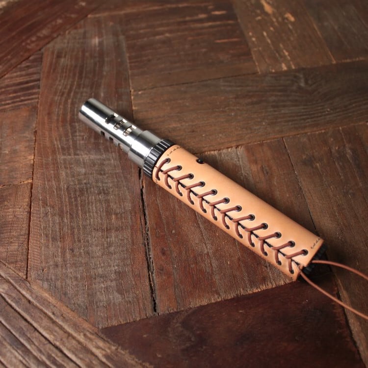 AS2OV ポータブルスティックバーナー用ジャケット(オイルレザー・ヌメ革)