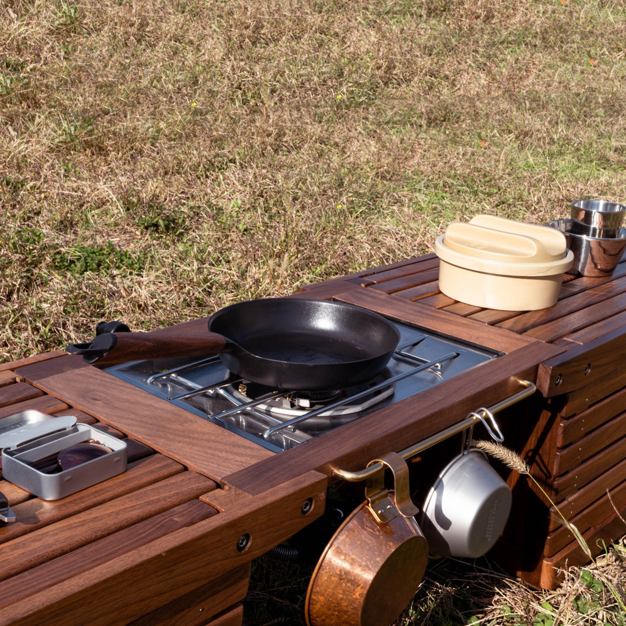 バーナーエクステンションテーブルオーク