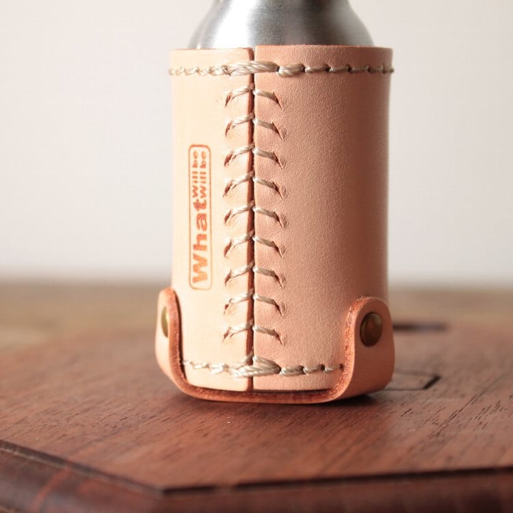 スプレーボトル&ヌメ革ホルダーセット