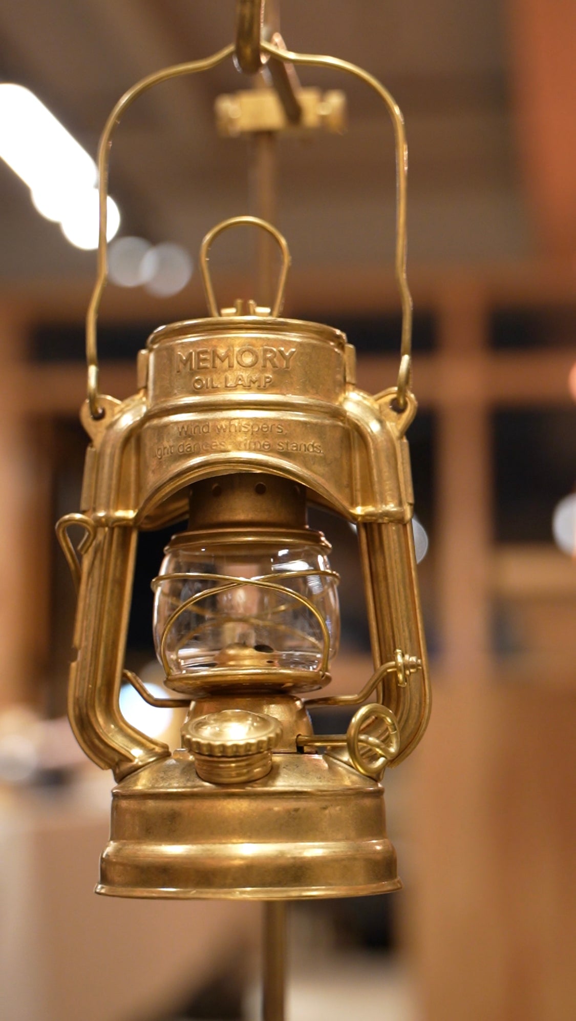 メモリーオイルランタン ヴィンテージゴールド