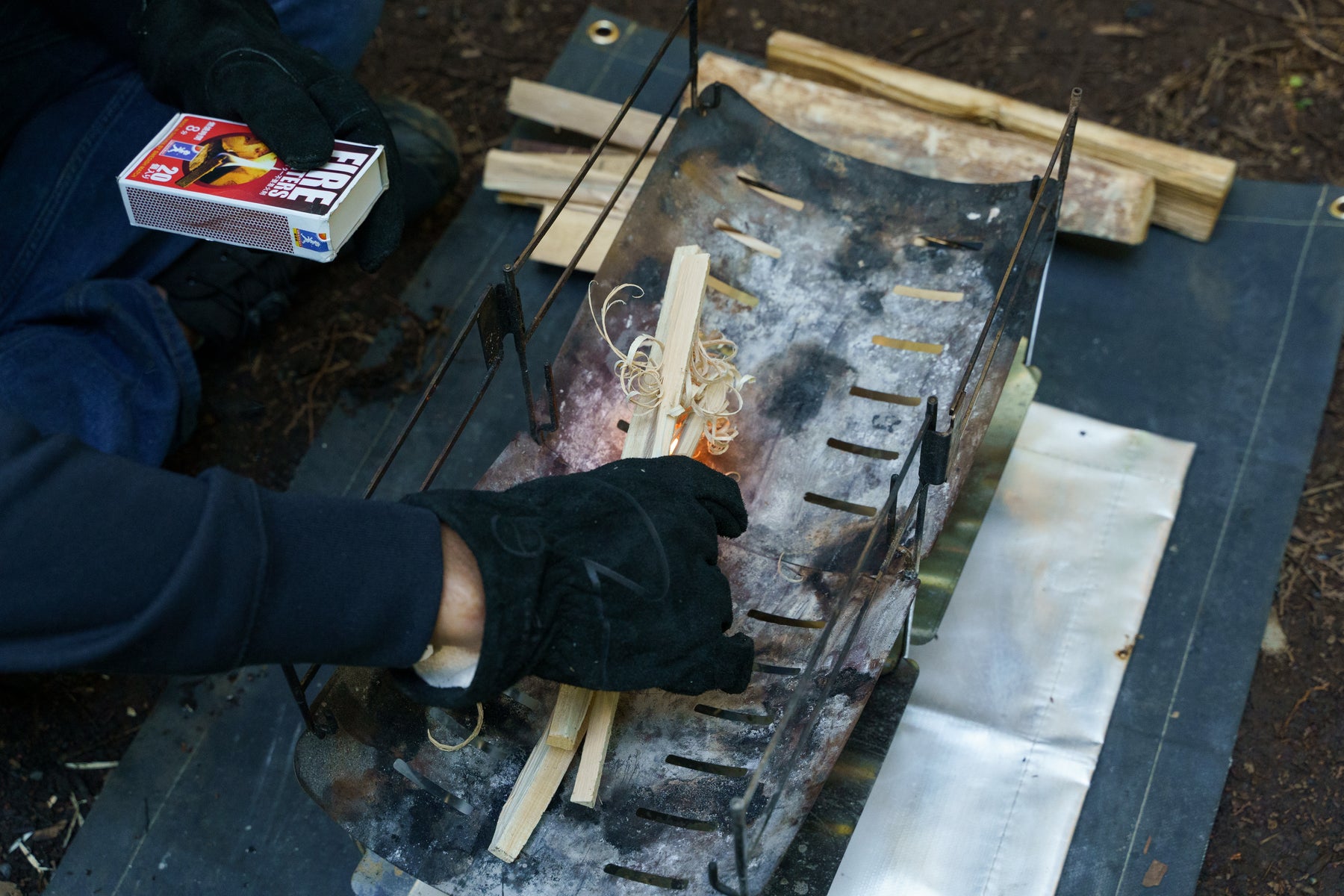 キャンプ用グローブ Lサイズ