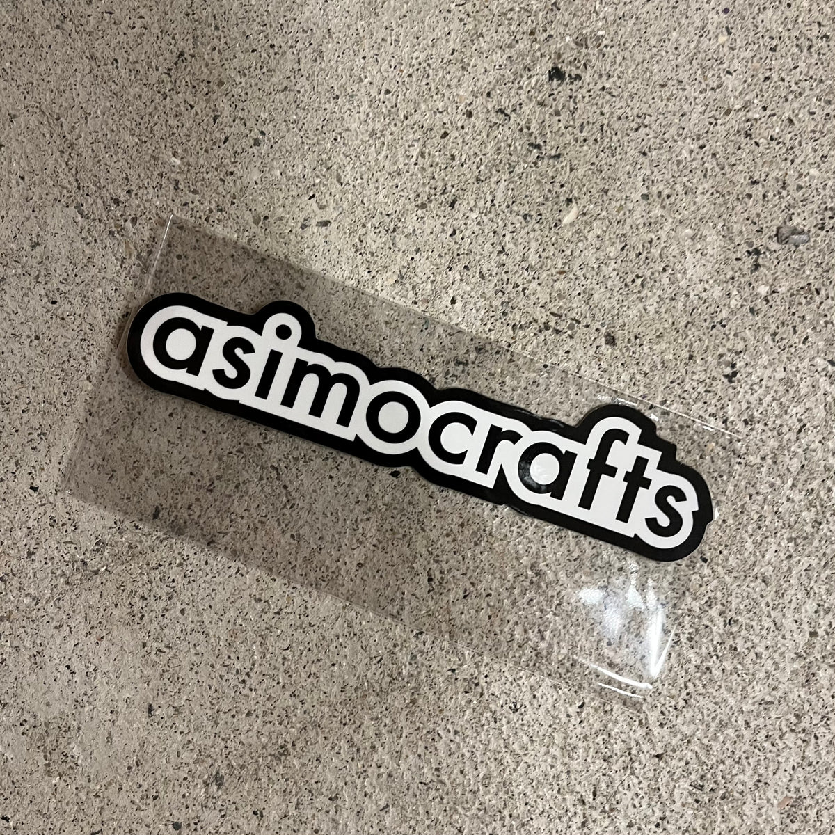 asimocraftsステッカー