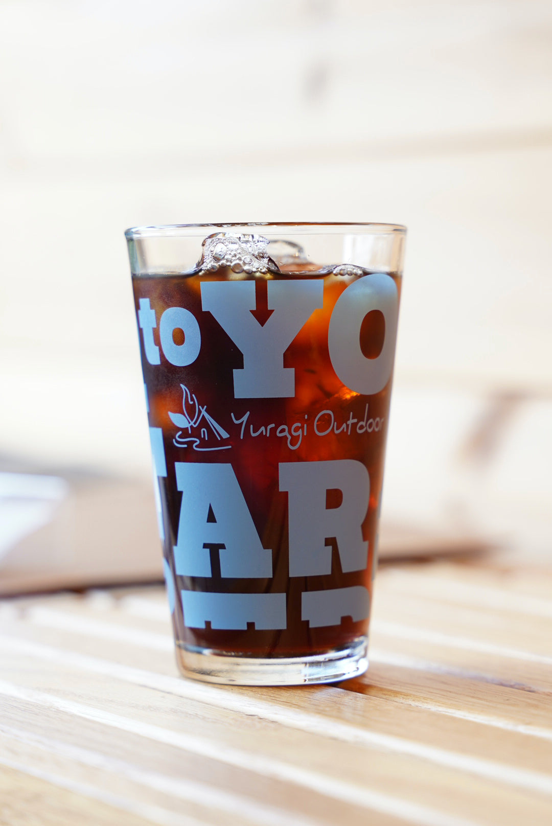 TARP GLASS -YURAGI OUTDOOR ver.-