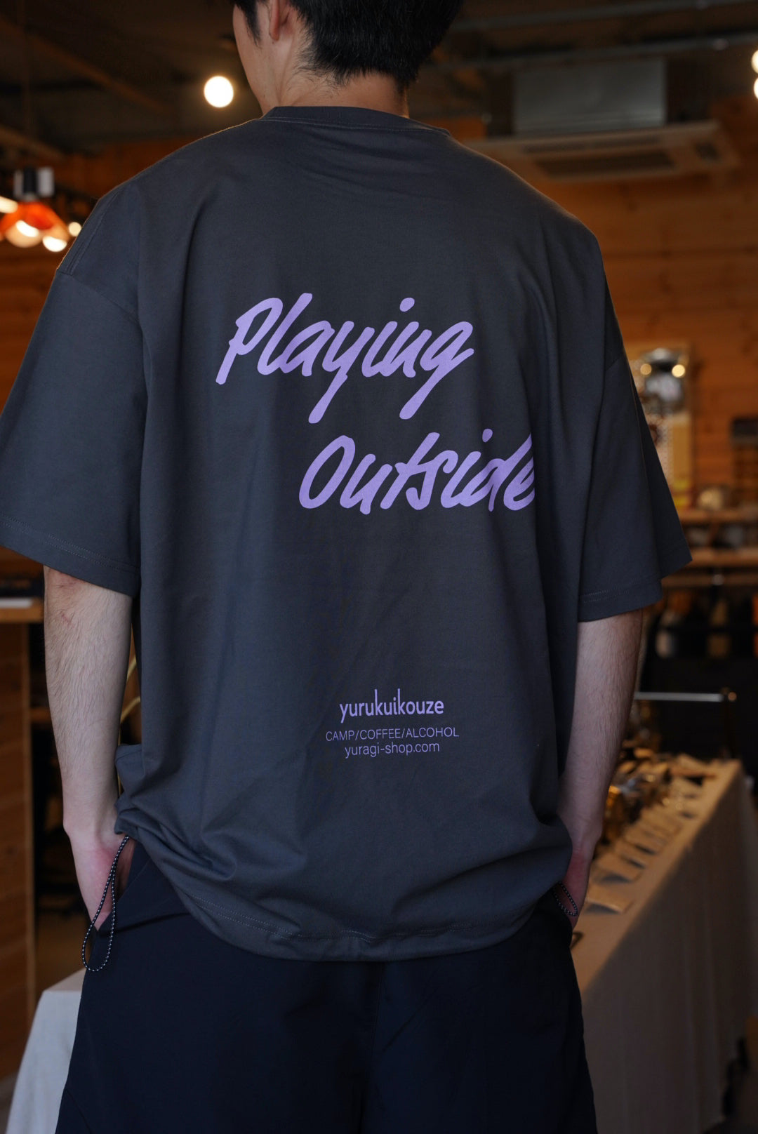 YURA Tシャツ (ドローコードバージョン)