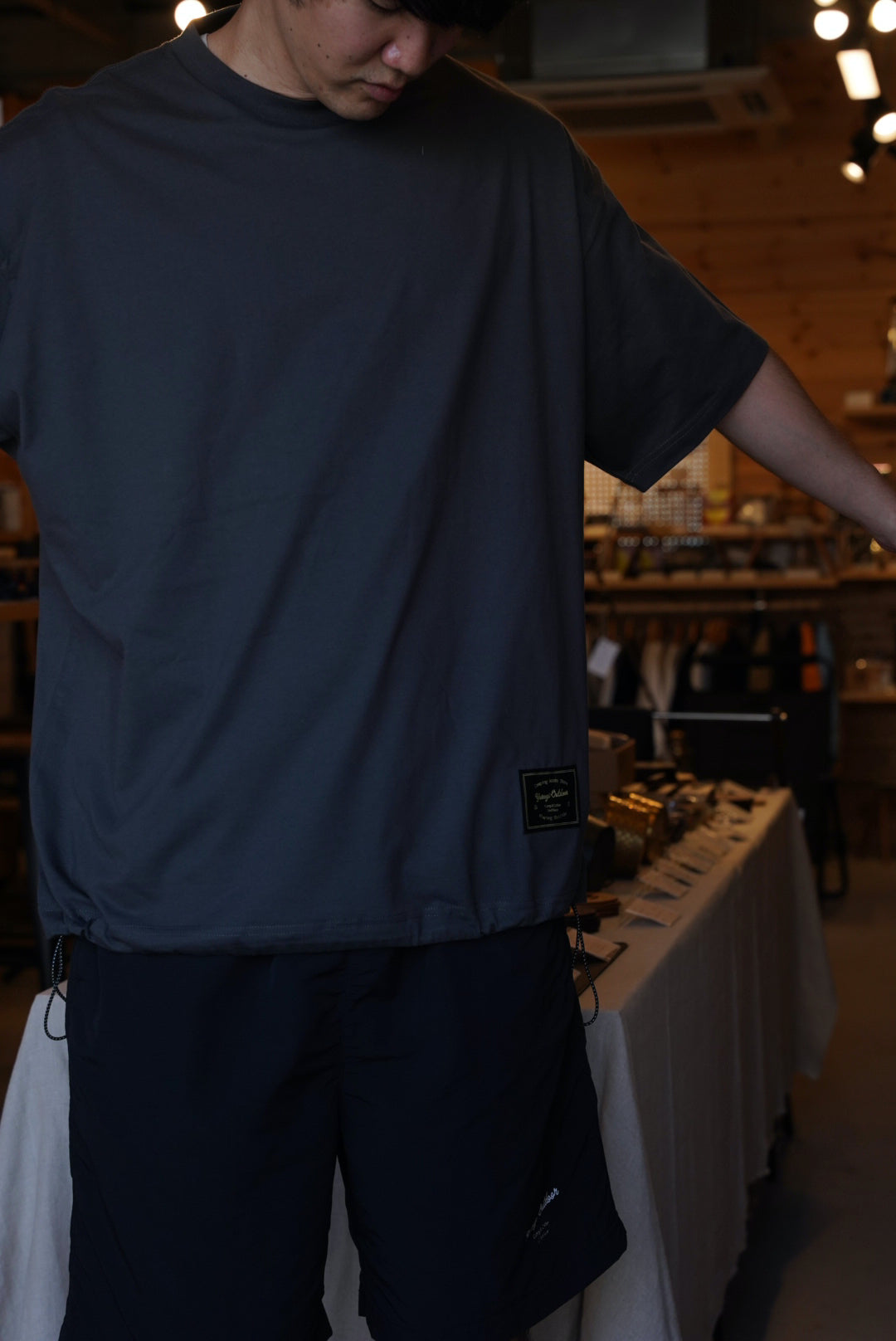 YURA Tシャツ (ドローコードバージョン)