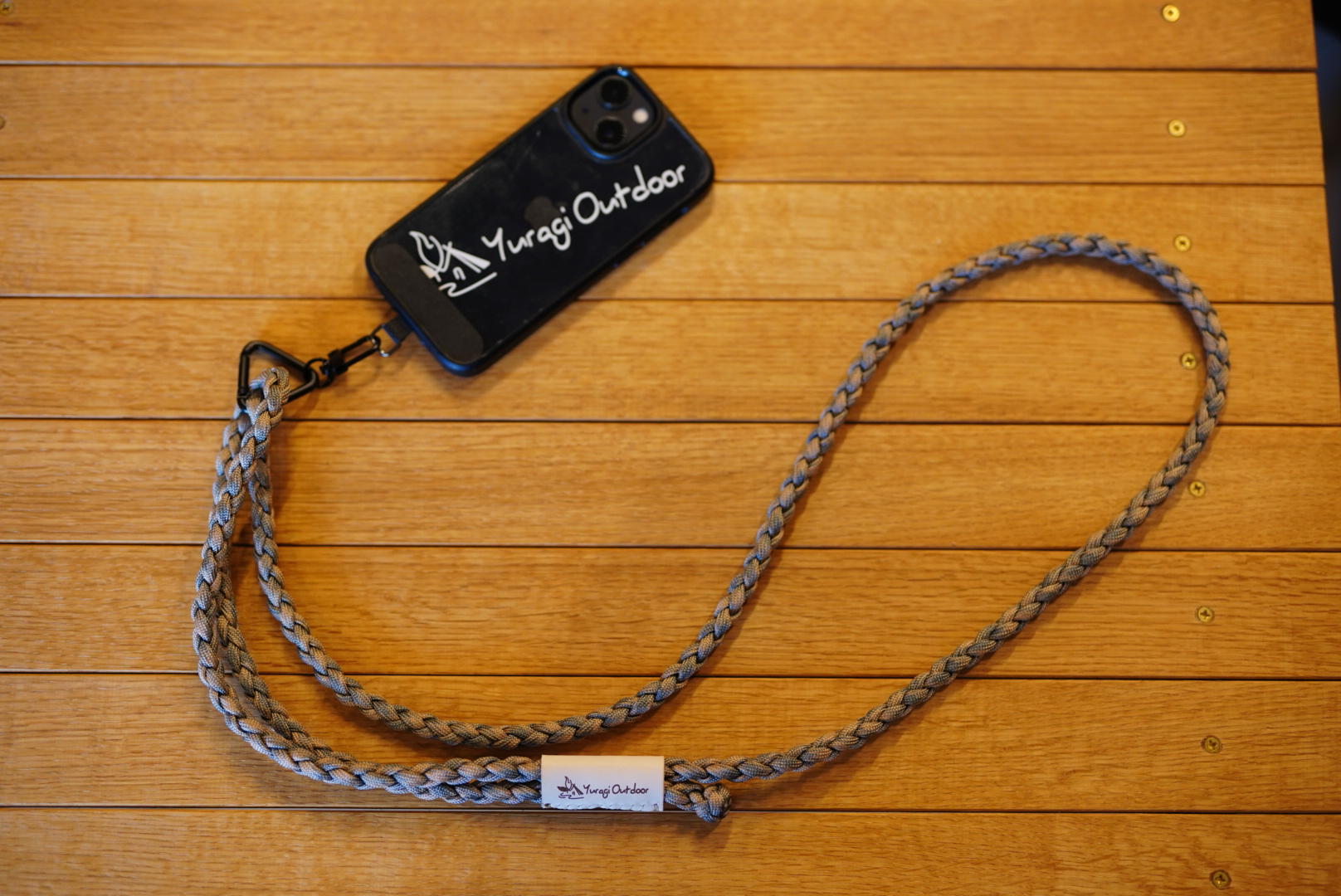 YURAGI OUTDOOR オリジナル携帯ストラップ
