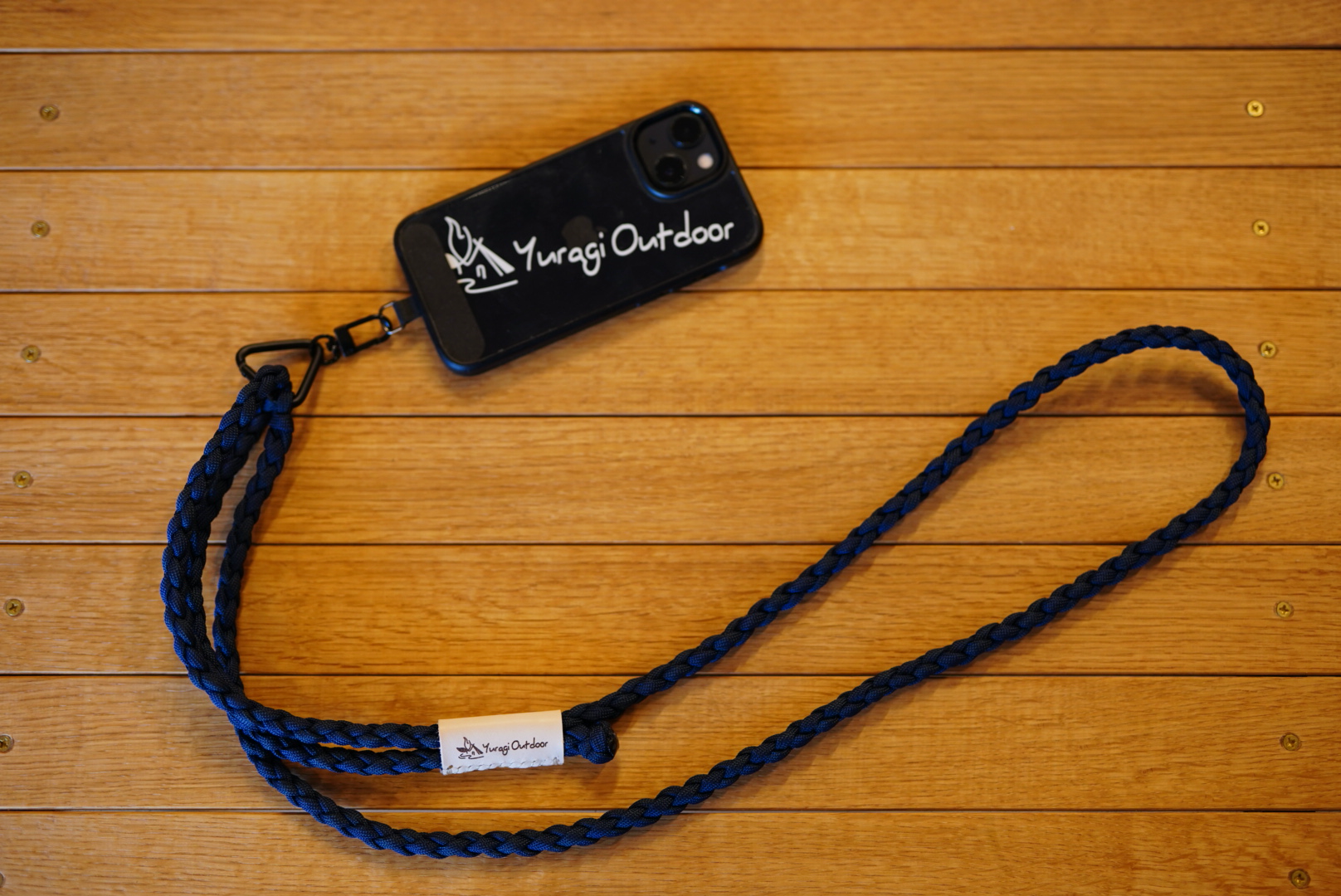 YURAGI OUTDOOR オリジナル携帯ストラップ