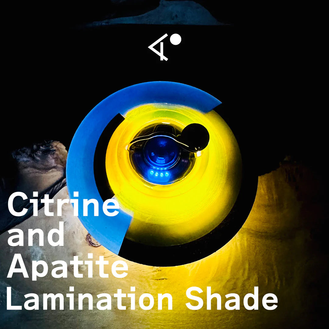 Lamination Shade / Citrine And Apatite
(Amber set)
