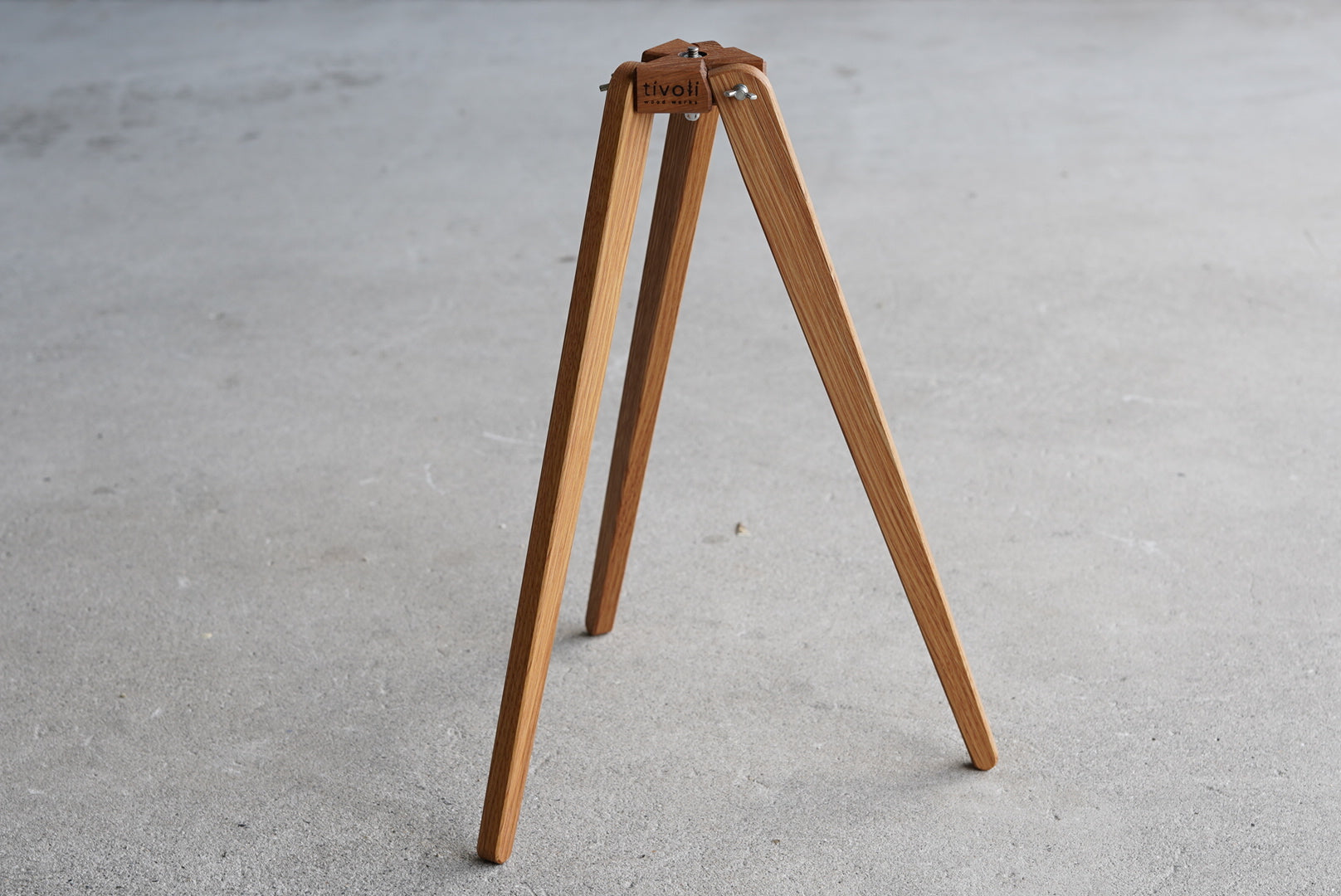 wood tripod