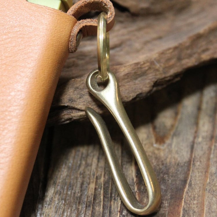 solid brass belt hook holder