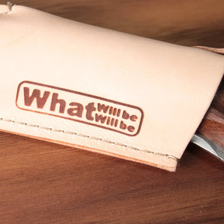 FEDECA Nume Leather Case for Folding Cooking Knives