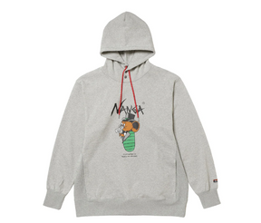 NANGA×Jerry Ukai ECO HYBRID Sleeping Jerry Marquez HOODIE(UNISEX)