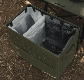 TWIN TRASH BOX