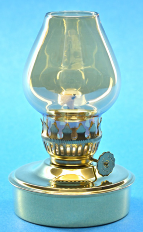 棒芯真鍮ランプ アンバー豆ホヤ