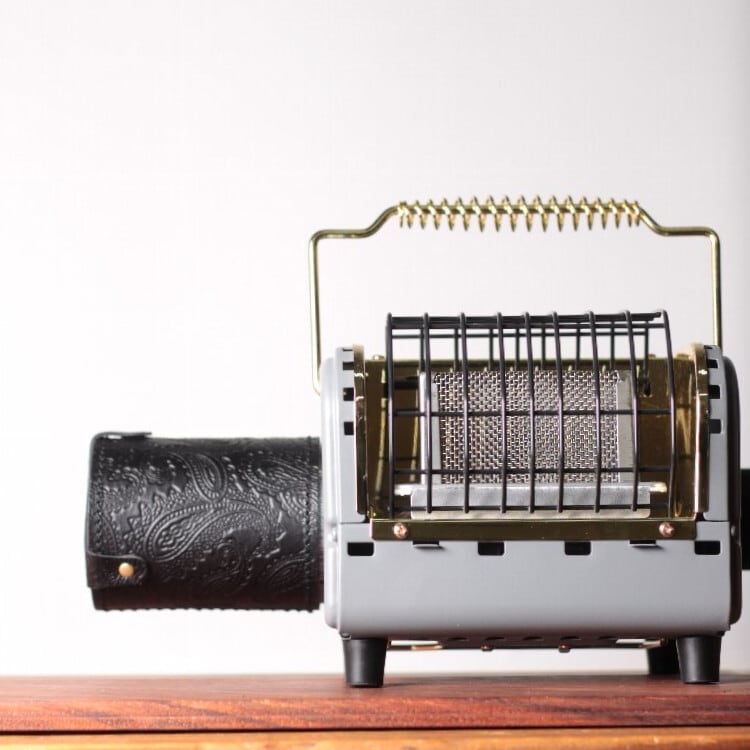 底パーツ付ショートタイプCBガス缶カバー（ペイズリー柄）