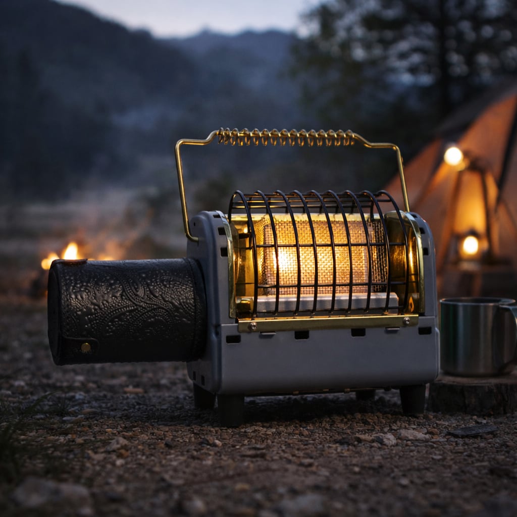 底パーツ付ショートタイプCBガス缶カバー（ペイズリー柄）