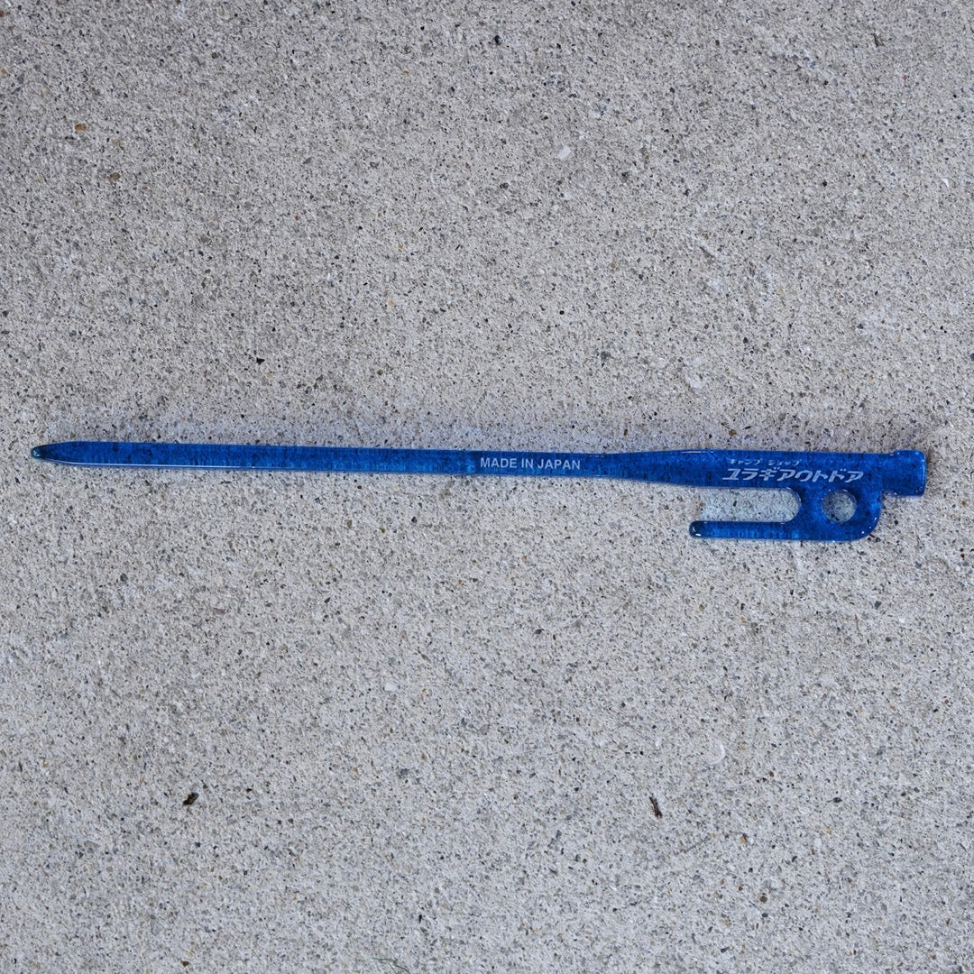 YURAGIペグマドラー（クリアブルー）　カタカナロゴver.