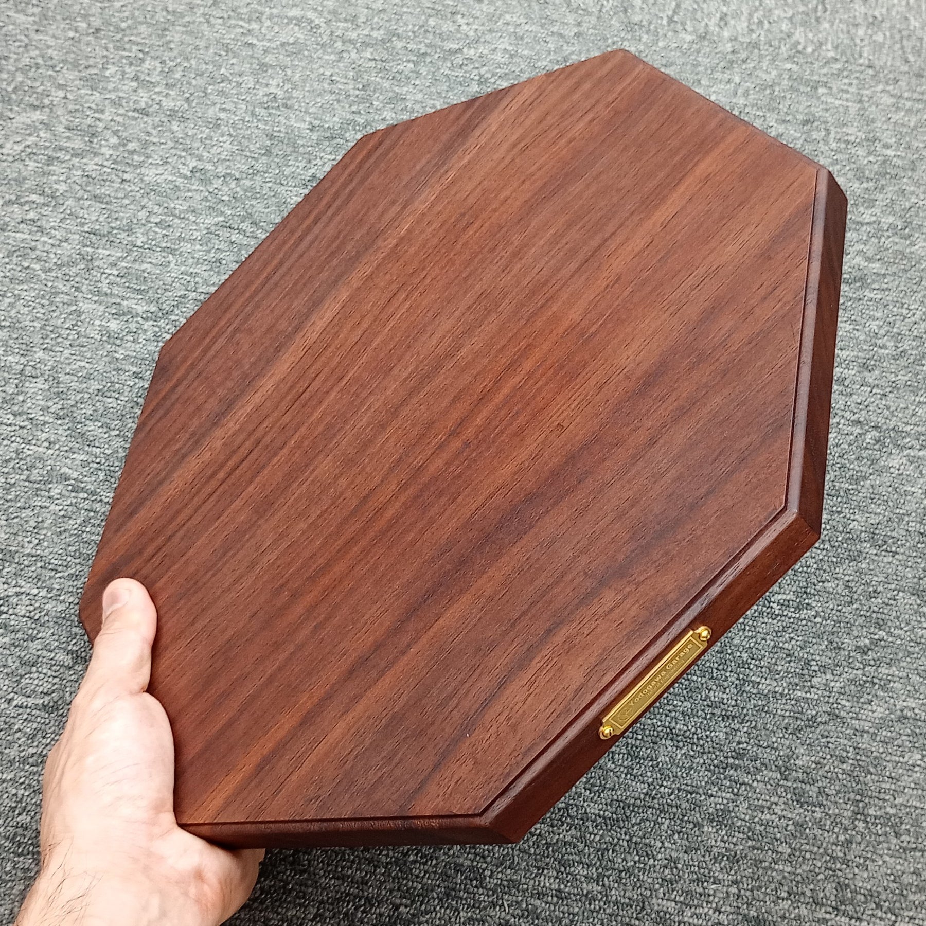 オクタゴン ソリッド・ラージ / ウォールナット (Octagon Solid LARGE / Walnut)