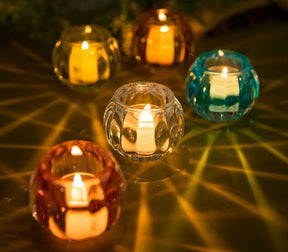 キャンドルグラス「スクワッシュ」(ピンク)