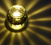 キャンドルグラス「スクワッシュ」(グリーン)