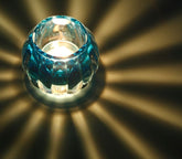 キャンドルグラス「スクワッシュ」(ブルー)