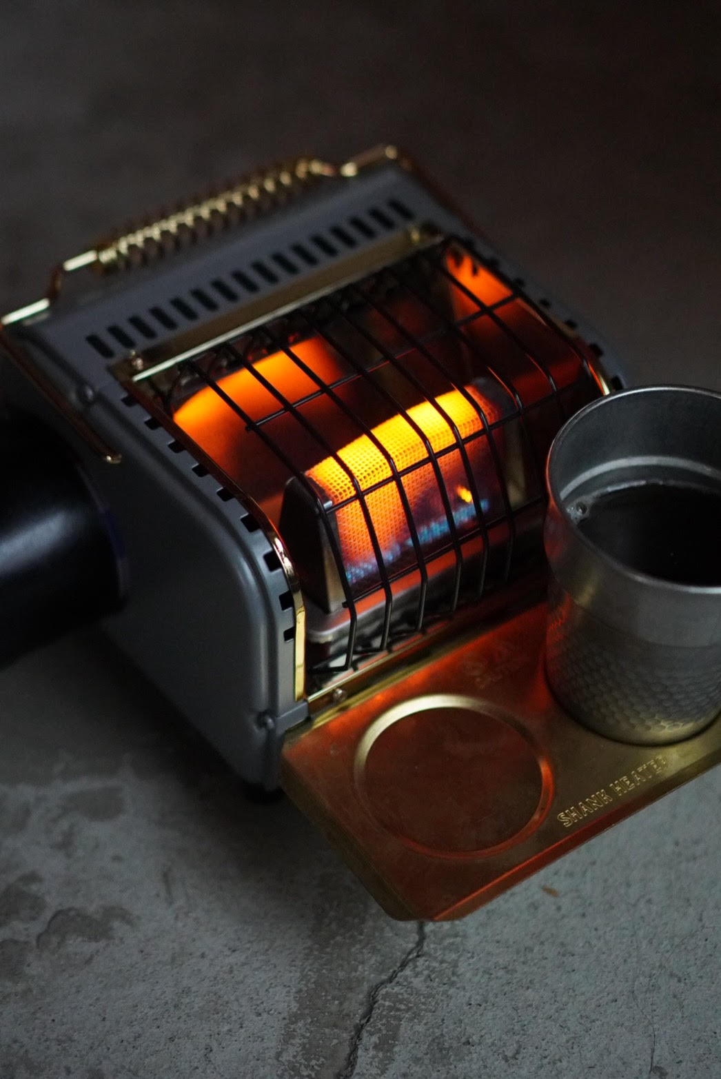 SHANK HEATER 25’MODEL BLUE GRAY