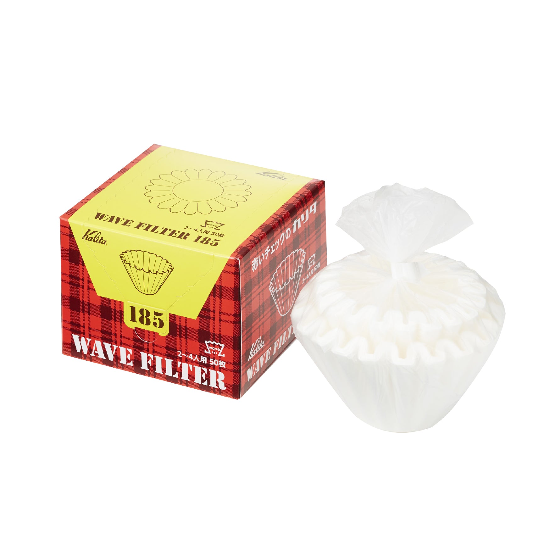 Wave Filter 185 White 50 pieces